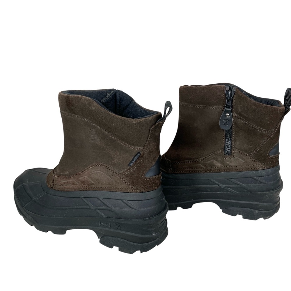 Kamik Men's Champlain 3 Winter Boots  HEAT-MX  -40 F  Pull On  Side Zippers  12W - Picture 15 of 15